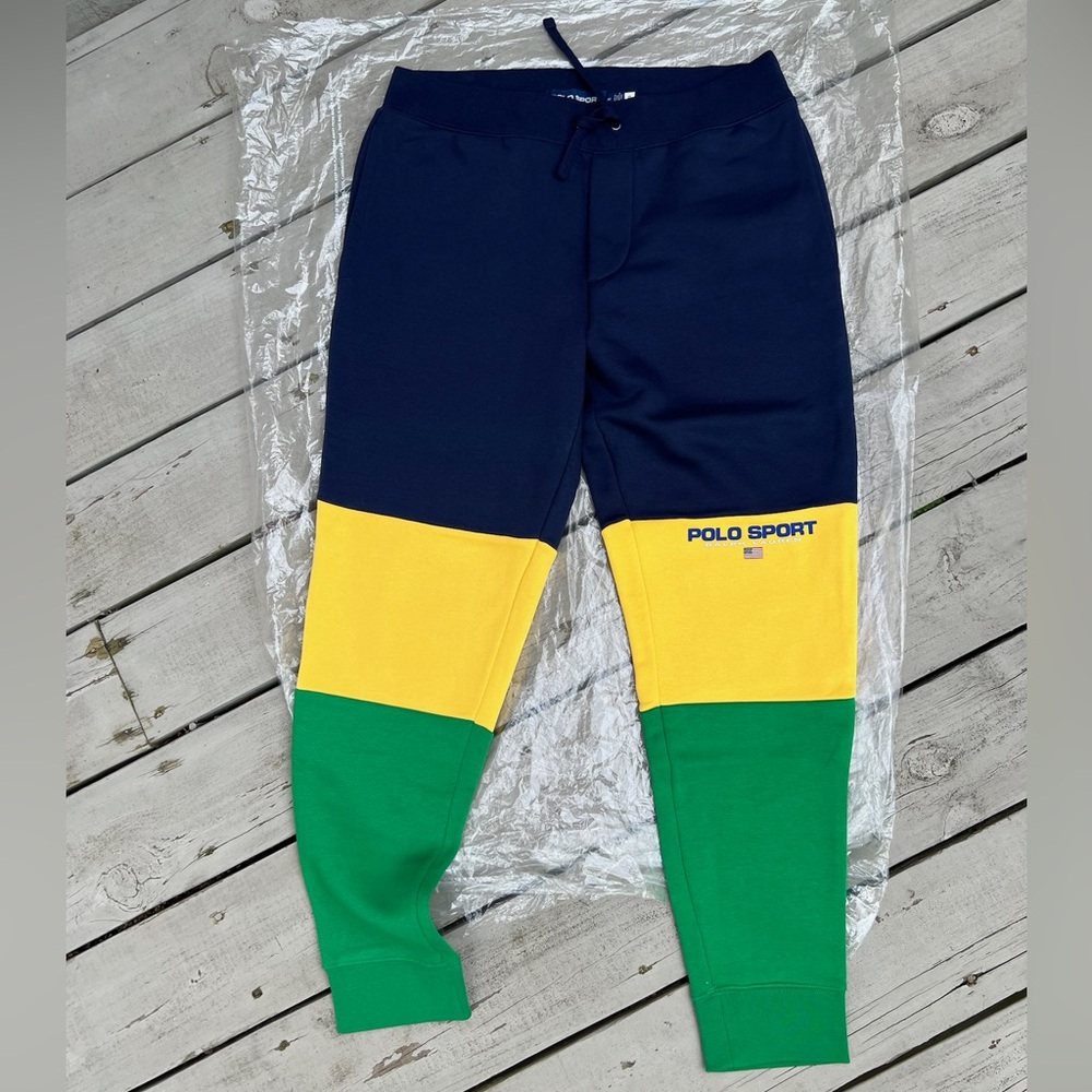 Polo Sport Ralph Lauren Color Block Colorblock Jogger Sweatpants